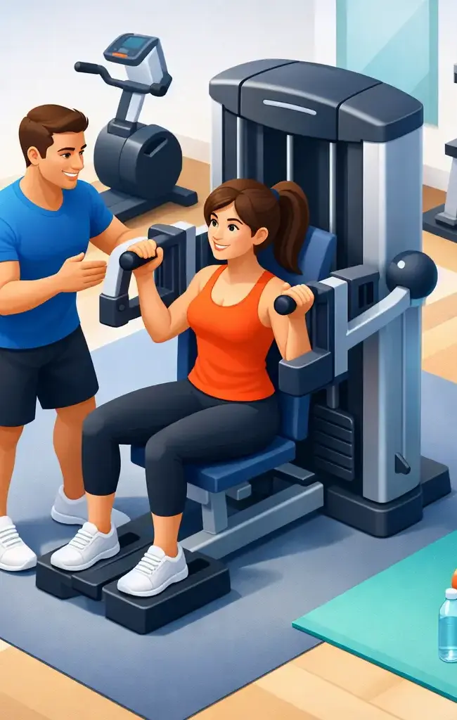 Fitnessstudio für Einsteiger mit Betreuung