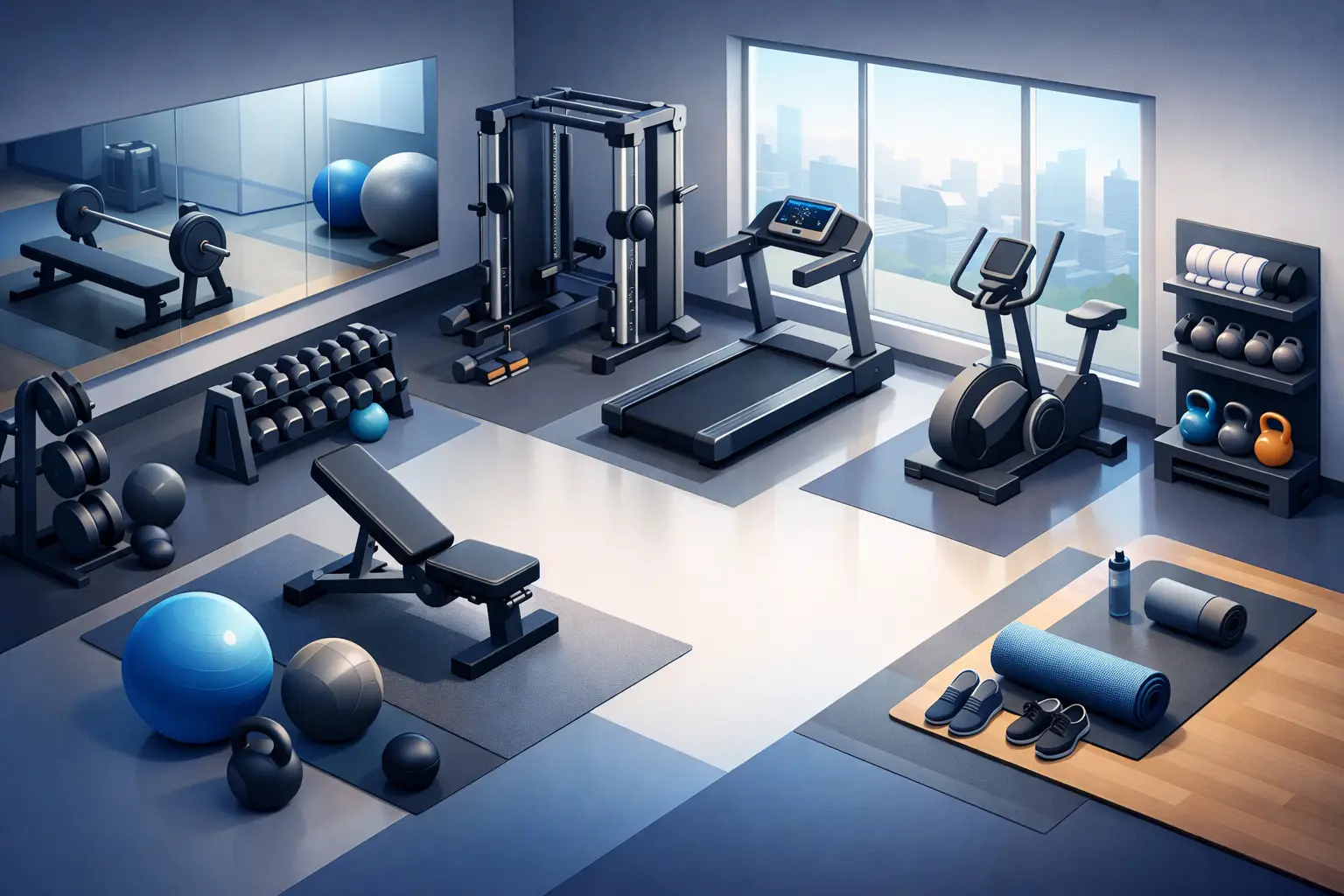 Fitnessstudio ohne Publikum - für wen lohnt es sich?