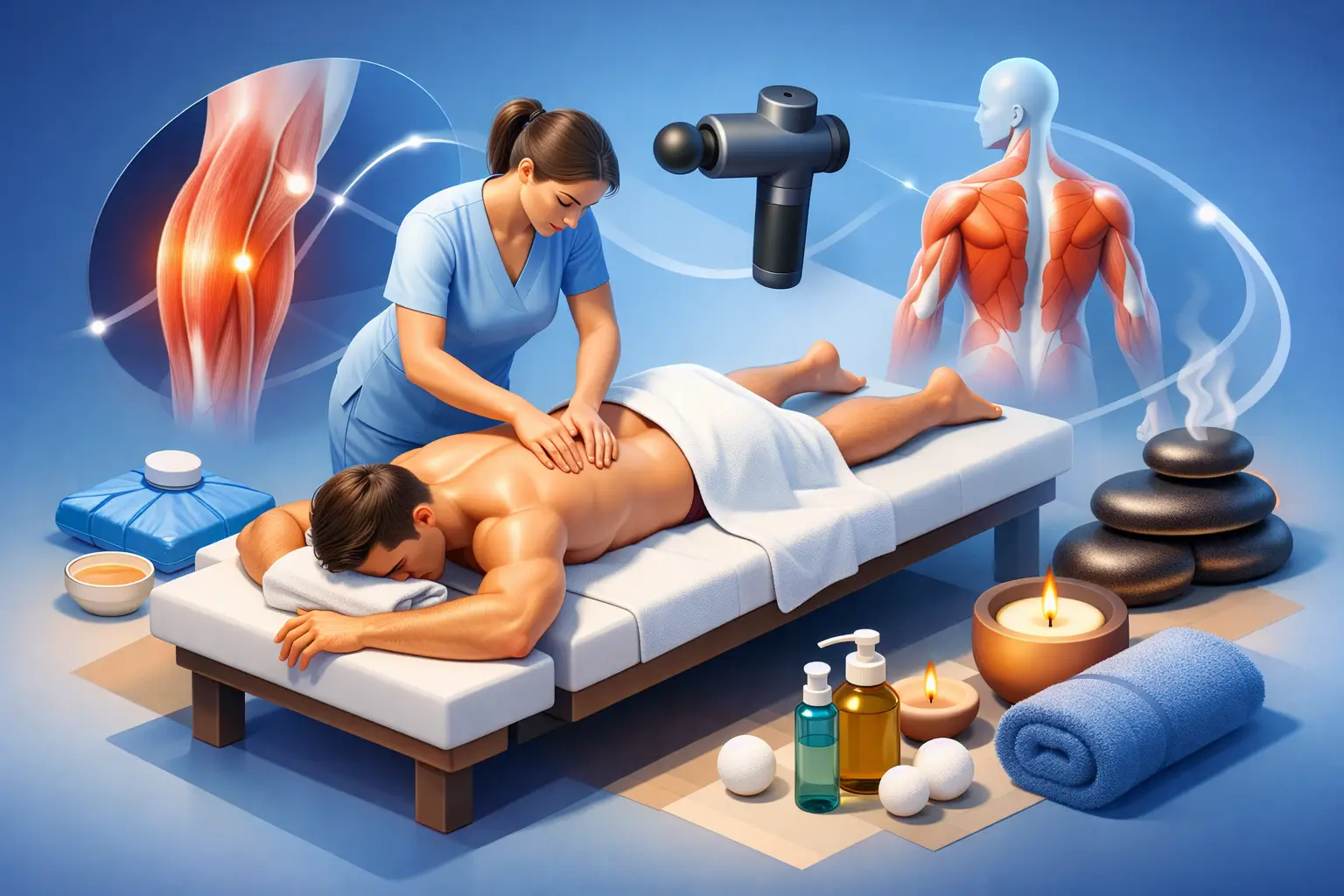Massage zur Muskelregeneration richtig nutzen
