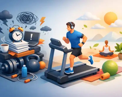 Alltagsstress mit Fitness abbauen: so gelingt es