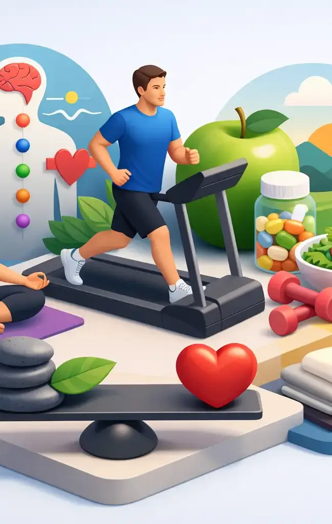 Ganzheitlicher Fitnessansatz für Erwachsene