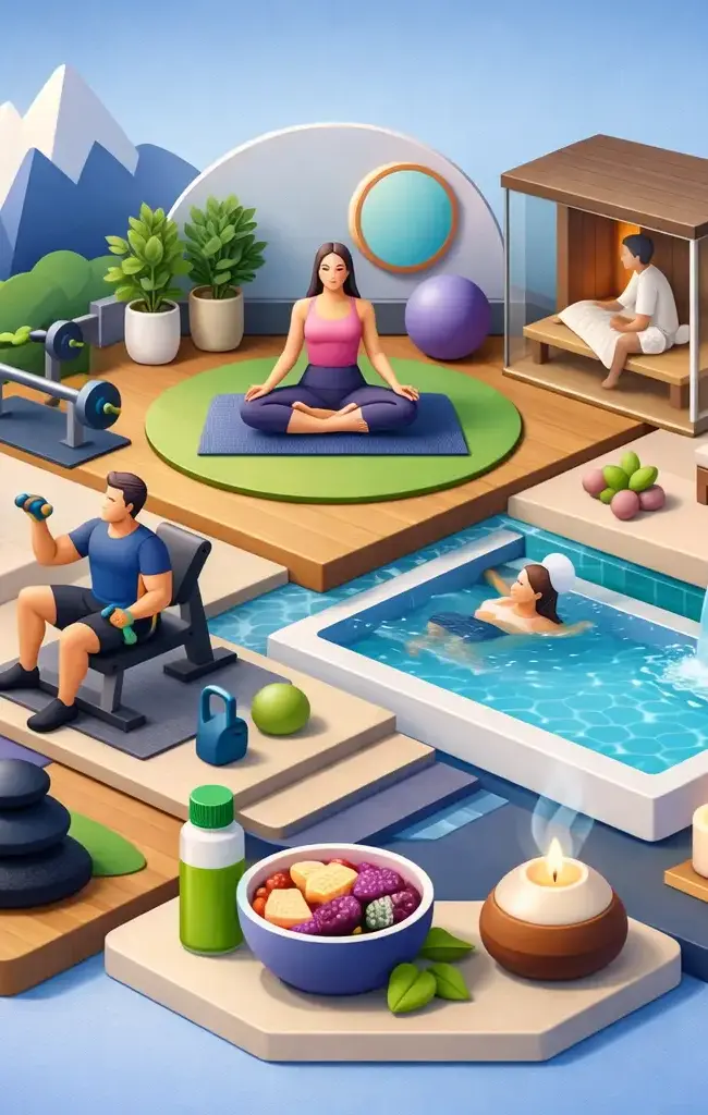Ganzheitliches Fitness- und Wellnesskonzept