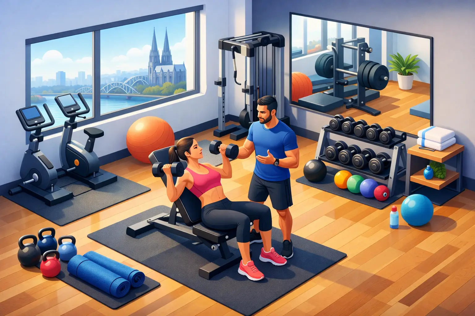 Privates Studio Training Köln mit klarer Betreuung