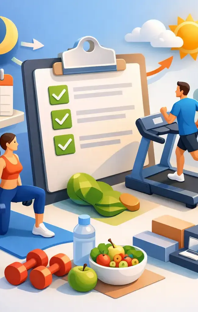 Gesund trainieren mit klarer Struktur im Alltag