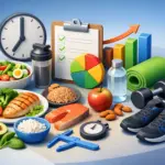 Guide für Ernährung bei Fitnesszielen im Alltag